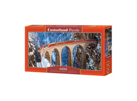 обзорное фото Puzzle "Viaduct Landwasser, Swiss Alps" 600 pieces 600 items