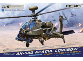 Збірна модель 1/35 Американський ударний вертоліт Apache Longbow Менг QS-004