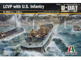 обзорное фото  LCVP with U.S. INFANTRY Fleet 1/35