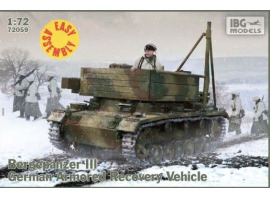 обзорное фото Збірна модель Bergepanzer III (EASY ASSEMBLY) Бронетехніка 1/72