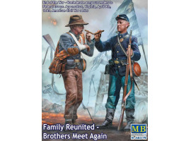 обзорное фото "Family Reunited - Brothers Meet Again. End of the War - American Civil War series Figures 1/35