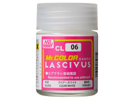 Mr. Color Lascivus (18 ml) White Peach / Прозорий білий (глянсовий)