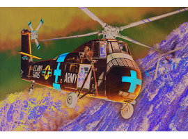 обзорное фото Сборная модель 1/48 Американский вертолет CH-34 US ARMY Rescue Трумпетер 02883 Вертолеты 1/48