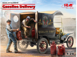 обзорное фото Model T 1912 Delivery Car with American Gasoline Loaders Cars 1/24