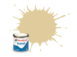 обзорное фото Бежевая бледная матовая Enamel paints