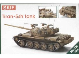 Assembly model 1/35 Tank Tiran -5Sh SKIF MK236