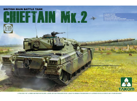 Сборная модель 1/35 Британский ОБТ Chieftain Mk.2 Таком 2040