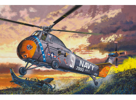 обзорное фото Scale model 1/48 H-34 US NAVY RESCUE - Re-Edition Trumpeter 02882 Helicopters 1/48