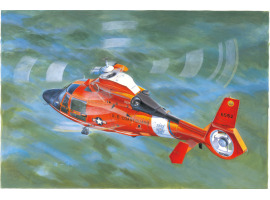 обзорное фото Збірна модель 1/35  Гвинтокрил HH-65C Dolphin Trumpeter 05107 Гелікоптери 1/35