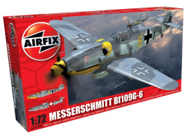 Scale model 1/72 airplane Messerschmitt Bf109G-6 Airfix A02029B