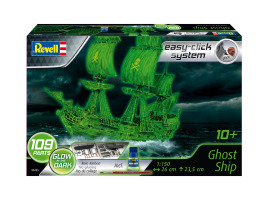 обзорное фото Сборная модель 1/150 корабль Корабль-призрак (easy click) Revell 05435 Парусники