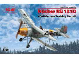 Немецкий тренировочный самолёт Bücker Bü 131D
