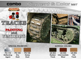 обзорное фото Tracks painting and weathering - Pigment & Color Set Weathering kits
