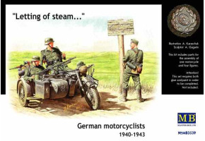 Немецкие мотоциклисты 1940-1943 гг.