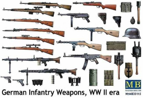 German infantry weapons (wwii era) model kit