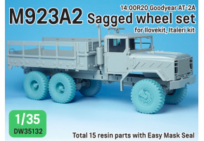 M923A2 BIG FOOT Truck Goodyear Sagged Wheel set