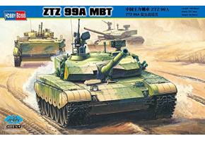 Buildable model of a Chinese tank PLA ZTZ 99A MBT