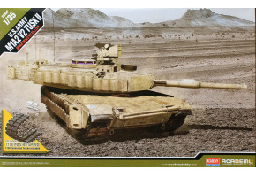 Сборная модель 1/35 танк Абрамс U.S Army M1A2 V2 TUSK II Академия 13504
