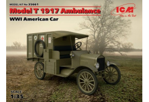 Модель Т 1917 г.  Санитарный американский автомобиль времен I Мировой войны