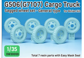 U.S. G7107(G506) Cargo Truck General type Wheel set