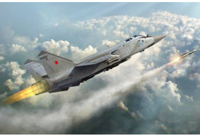 Buildable aircraft model MIG-31 FOXHOUND