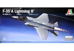 Scale model 1/32 aircraft F-35A Lightning II Italeri 2506