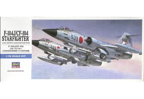 Збірна модель літака F-104J/CF-104 STARFIGHTER (JASDF/КАНАДА) D16 1:72