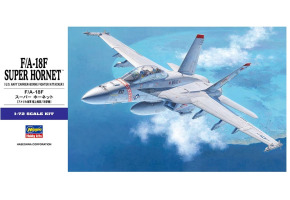 Збірна модель літака F/A-18F SUPER HORNET E18 1:72