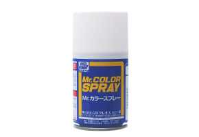 Аэрозольная краска White / Белый Mr. Color Spray (100 ml) S1