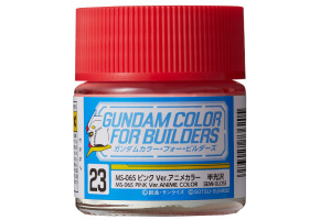 Акриловая краска на нитро основе Gundam Color (10ml) For Builders / Розовый Mr.Color UG23