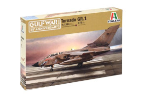Сборная модель 1/72 самолет Торнадо GR.1 RAG "Gulf War" Италери 1384
