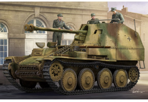 Buildable model of German self-propelled guns Marder III Ausf.M Tank Destroyer Sd.Kfz.138