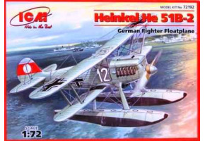 He-51 B-2 Немецкий истребитель-гидроплан