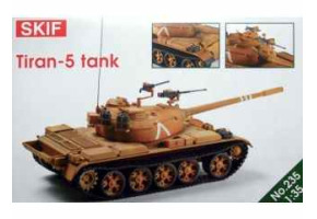 Assembly model 1/35 Tank Tiran-5 SKIF MK235