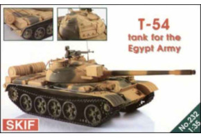Assembly model 1/35 Tank T-54 SKIF MK232