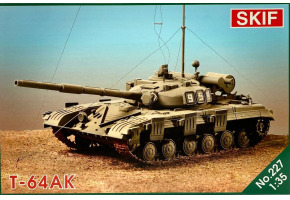 Assembly model 1/35 Tank T-64AK SKIF MK227