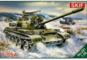 Збірна модель 1/35 Танк Т-55А SKIF MK221