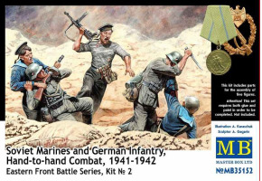 Soviet marines and german infantry1941-1942