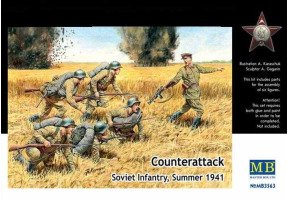 Контрнаступление советской пехоты, лето 1941 г.