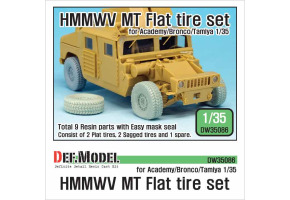 US HMMWV MT Flat tire set 