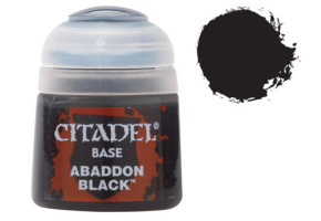 Citadel Base: Abaddon Black