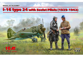 I-16 тип 24 с советскими летчиками (1939-1942)