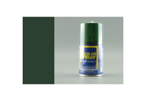 Аэрозольная краска Dark Green (Mitsubishi) / Темно-Зеленый Mr.Color Spray (100 ml) S124
