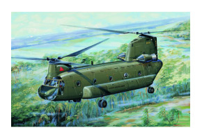 Сборная модель 1/72 Американский вертолет CH-47A Chinook Трумпетер 01621