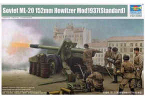 Сборная модель 1/35 Советская тяжелая пушка ML-20 152mm Howitzer Mod1937 (Standard) Трумпетер 02323