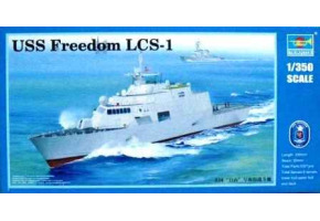 Сборная модель 1/350 Американский корабль USS Freedom (LCS-1) Трумпетер 04549