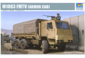 Сборная пластиковая модель 1/35 Грузовик M1083 FMTV (ARMOR CAB) Трумпетер 01008