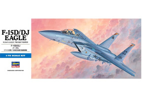 Збірна модель 1/72 літак F-15D/DJ Eagle USAF/JASDF Two-Seat Fighter Hasegawa 00435
