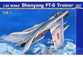 Сборная модель 1/32 Учебно-тренировочный самолет Shenyang FT-6 Трумпетер 02208