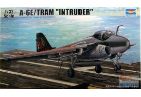 Сборная модель 1/32 Самолет A-6E/TRAM "INTRUDER"Трумпетер 02250